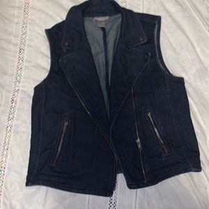 Sleeveless Denim Jacket